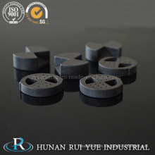 Electronic 95% Alumina Ceramics Disc Part for Thermostats